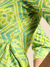 Women Solid Standard Lime Green Jumpsuits & Sets