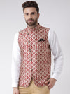 Hangup Men Standard Solid Men's Indian Wear-80AJacquardNehru