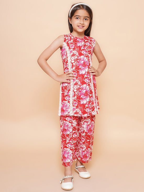 Ahalyaa Girls Traditional Wear Kurta Set-81K-COM-KDKUPZ