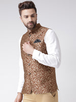 Hangup Men Standard Solid Men's Indian Wear-82AJacquardNehru