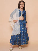 Ahalyaa Girls Traditional Wear Lehnga Choli-85K-820COM-KDBLSKDU-LH