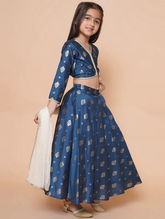 Ahalyaa Girls Traditional Wear Lehnga Choli-85K-820COM-KDBLSKDU-LH