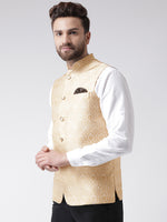 Hangup Men Standard Solid Men's Indian Wear-86AJacquardNehru