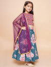 Ahalyaa Girls Traditional Wear Lehnga Choli-87K-753COM-KDBLSKDU-LH