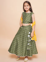 Ahalyaa Girls Traditional Wear Lehnga Choli-89K-538-COM-BLDUSK