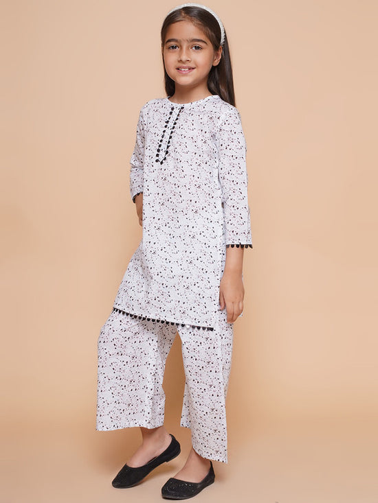 Ahalyaa Girls Traditional Wear Kurta Set-91K-COM-KDKUPZ