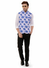 Hangup Men Standard Printed Men's Indian Wear-9APrintedNehru