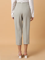 Women Solid Grey Formal Trouser-AE-10908-Grey