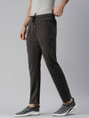 Men Solid Grey Straight Fit Trackpant-AJ-WG860-Grey