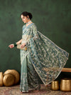 Suha Womens Fashion Ethnic Teal Color Sarees-MLSHWSA1455TEL0ONE