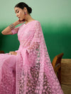 Suha Womens Fashion Ethnic Pink Color Sarees-MLSHWSA1316PNK0ONE