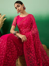 Suha Womens Fashion Ethnic Pink Color Sarees-MLSHWSA1322PNK0ONE