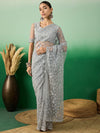 Suha Womens Fashion Ethnic Grey Color Sarees-MLSHWSA1324GRY0ONE