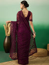 Suha Womens Fashion Ethnic Wine Color Sarees-MLSHWSA1328WNE0ONE