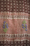 Bagru Hand Block Printed And Hand Embroidered Scarf Boulevard
