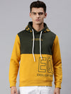 Men Solid Green Sweatshirt-ARTB1640-Oliveyellow