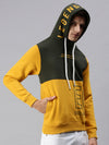 Men Solid Green Sweatshirt-ARTB1640-Oliveyellow