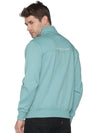 Men Solid Blue Sweatshirt-ARTB1646-Skyblue