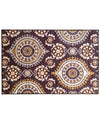 Athom Living Persian Brown Premium Anti Slip Printed Carpet-ATZ-12-3-CP13