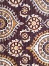 Athom Living Persian Brown Premium Anti Slip Printed Carpet-ATZ-12-3-CP13