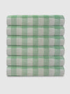 Athom Living Premium  Bath Towel 75 x 150 cm Pack of 6 Waffle Towel,Ultra Absorbent, Quick Dry, and Durable - Ideal for Spa, Gym, and Everyday Use, Light Green color-ATZ-BT-7F-C6