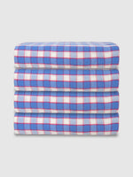 Athom Living Premium  Bath Towel 75 x 150 cm Pack of 4 Waffle Towel,Ultra Absorbent, Quick Dry, and Durable - Ideal for Spa, Gym, and Everyday Use, Sky Blue color-ATZ-BT-7L-C4