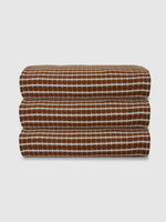 Athom Living Premium  Bath Towel 75 x 150 cm Pack of 3 Waffle Towel,Ultra Absorbent, Quick Dry, and Durable - Ideal for Spa, Gym, and Everyday Use, Maroon  color-ATZ-BT-7M-C3