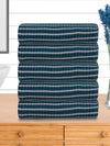 Athom Living Premium  Bath Towel 75 x 150 cm Pack of 5 Waffle Towel,Ultra Absorbent, Quick Dry, and Durable - Ideal for Spa, Gym, and Everyday Use, Dark Blue color-ATZ-BT-7N-C5