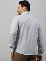 Men Printed White Premium Shirt-ALUMINIPRINT-5193-White