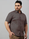 Men Printed Black Premium Shirt-ALUMINIPRINT-5277-Black