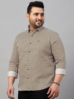 Men Printed Multi Premium Shirt-ALUMINIPRINT-5524-Multi