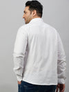 Men Printed White Premium Shirt-ALUMINIPRINT-6516-White