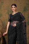 Suha Womens Fashion Ethnic Black Color Sarees-MLSHWSA1104BLK0ONE