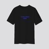 Black Round Neck 100% Cotton Customized T-Shirts - 180 GSM