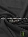 AshleyandAlvis | Bamboo Micro Modal | Anti Bacterial |Women Boyshort | Premium Panty | 3X moisture wicking | 50 Wash Guarantee | Pack of 1
