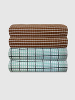 Athom Living Premium  Bath Towel 75 x 150 cm Pack of 4 Waffle Towel,Ultra Absorbent, Quick Dry, and Durable - Ideal for Spa, Gym, and Everyday Use, Multi color-BT-7D7D7M7M