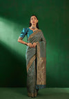 Suha Womens Fashion Ethnic Blue Color Sarees-MLSHWSA1290BLU0ONE