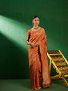 Suha Womens Fashion Ethnic Orange Color Sarees-MLSHWSA1291ORG0ONE