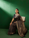 Suha Womens Fashion Ethnic Black Color Sarees-MLSHWSA1293BLK0ONE