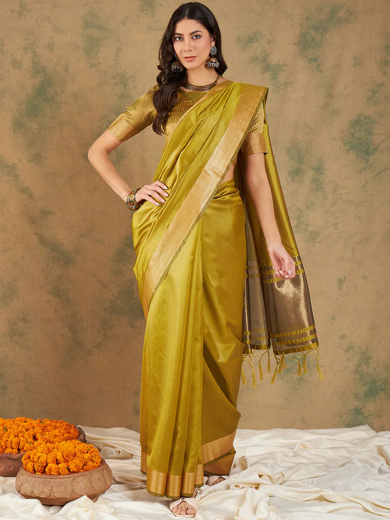 Suha Womens Fashion Ethnic Yellow Color Sarees-MLSHWSA1228YLW0ONE