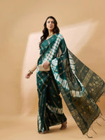 Suha Womens Fashion Ethnic Green Color Sarees-MLSHWSA1300GRN0ONE