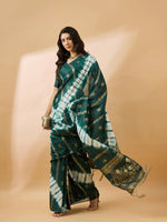 Suha Womens Fashion Ethnic Green Color Sarees-MLSHWSA1300GRN0ONE