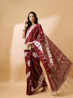 Suha Womens Fashion Ethnic Maroon Color Sarees-MLSHWSA1298MRN0ONE