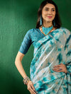 Suha Womens Fashion Ethnic Teal Color Sarees-MLSHWSA1302TEL0ONE