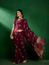 Suha Womens Fashion Ethnic Maroon Color Sarees-MLSHWSA1307MRN0ONE