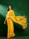 Suha Womens Fashion Ethnic Mustard Color Sarees-MLSHWSA1306MUS0ONE