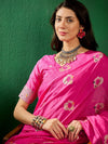 Suha Womens Fashion Ethnic Pink Color Sarees-MLSHWSA1315PNK0ONE