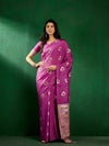 Suha Womens Fashion Ethnic Lavender Color Sarees-MLSHWSA1311LVR0ONE