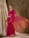 Suha Womens Fashion Ethnic Pink Color Sarees-MLSHWSA1370PNK0ONE