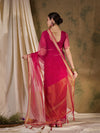 Suha Womens Fashion Ethnic Pink Color Sarees-MLSHWSA1370PNK0ONE